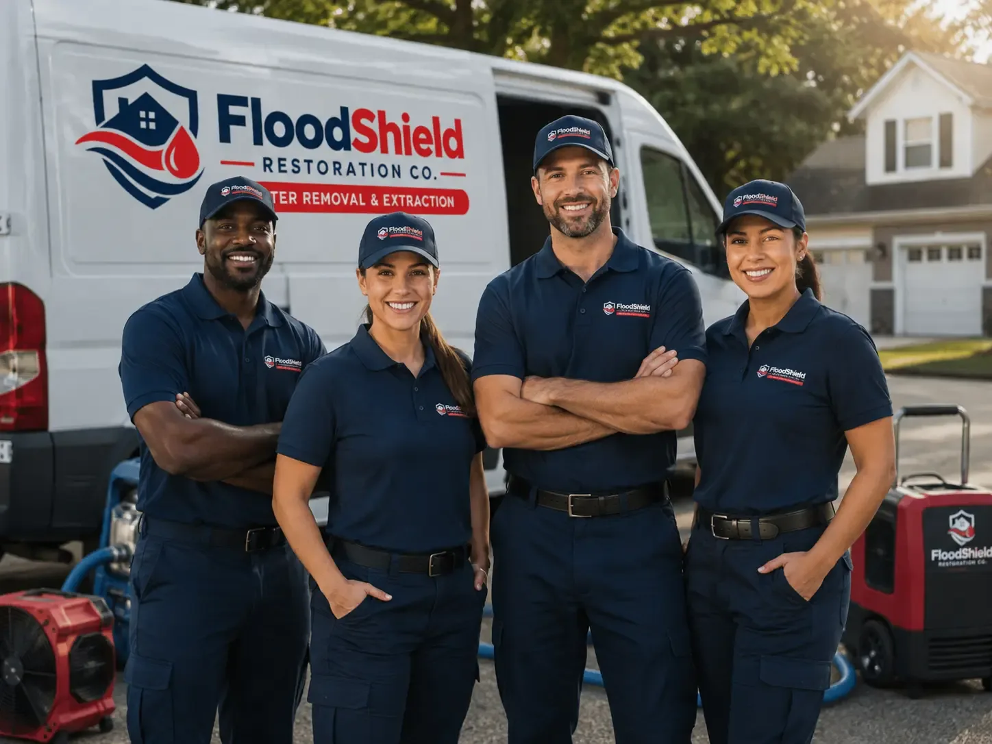 Flood Damage Restoration company in Blanchester, OH