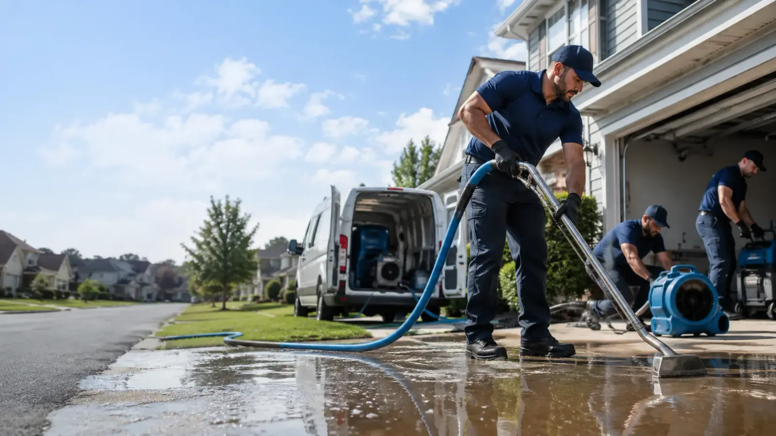 Flood Damage Restoration in Blanchester, OH